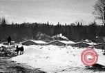 Image of Loggers working at camps Northern United States USA, 1920, second 18 stock footage video 65675035756