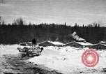 Image of Loggers working at camps Northern United States USA, 1920, second 19 stock footage video 65675035756
