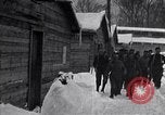Image of Loggers working at camps Northern United States USA, 1920, second 51 stock footage video 65675035756