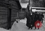 Image of Loggers working at camps Northern United States USA, 1920, second 52 stock footage video 65675035756