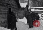 Image of Loggers working at camps Northern United States USA, 1920, second 56 stock footage video 65675035756