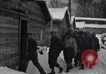 Image of Loggers working at camps Northern United States USA, 1920, second 57 stock footage video 65675035756
