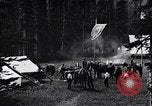 Image of camping and trekking United States USA, 1920, second 44 stock footage video 65675035758