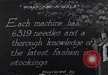 Image of machines and workers manufacturing cloth United States USA, 1920, second 6 stock footage video 65675035761