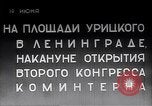 Standbild Lenins Anhänger Russland, 1920, aus Sekunde 50 historischem Filmmaterial Videoclip 65675035765