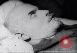 Standbild Vladimir Lenin stirbt Moskau Russland Sowjetunion, 1924, aus Sekunde 13 historischem Filmmaterial Videoclip 65675035767