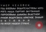 Standbild Vladimir Lenin stirbt Moskau Russland Sowjetunion, 1924, aus Sekunde 44 historischem Filmmaterial Videoclip 65675035767