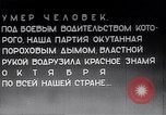 Standbild Vladimir Lenin stirbt Moskau Russland Sowjetunion, 1924, aus Sekunde 51 historischem Filmmaterial Videoclip 65675035767