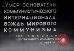 Standbild Lenins Beerdigung Moskau Russland Sowjetunion, 1924, aus Sekunde 3 historischem Filmmaterial Videoclip 65675035768
