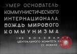 Standbild Lenins Beerdigung Moskau Russland Sowjetunion, 1924, aus Sekunde 4 historischem Filmmaterial Videoclip 65675035768
