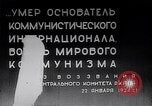 Standbild Lenins Beerdigung Moskau Russland Sowjetunion, 1924, aus Sekunde 11 historischem Filmmaterial Videoclip 65675035768