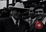 Image of Jack Dempsey at Brooklyn Dodgers game Brooklyn New York City USA, 1942, second 16 stock footage video 65675035769