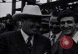 Image of Jack Dempsey at Brooklyn Dodgers game Brooklyn New York City USA, 1942, second 17 stock footage video 65675035769