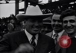 Image of Jack Dempsey at Brooklyn Dodgers game Brooklyn New York City USA, 1942, second 18 stock footage video 65675035769
