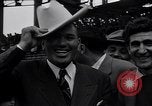 Image of Jack Dempsey at Brooklyn Dodgers game Brooklyn New York City USA, 1942, second 21 stock footage video 65675035769