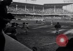 Image of Brooklyn Dodgers fans rush field Brooklyn New York City USA, 1942, second 23 stock footage video 65675035771