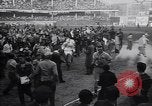 Image of Brooklyn Dodgers fans rush field Brooklyn New York City USA, 1942, second 35 stock footage video 65675035771