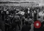 Image of Brooklyn Dodgers fans rush field Brooklyn New York City USA, 1942, second 36 stock footage video 65675035771