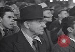 Image of Brooklyn Dodgers fans rush field Brooklyn New York City USA, 1942, second 58 stock footage video 65675035771
