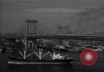 Image of George Washington Bridge New York United States USA, 1942, second 24 stock footage video 65675035772