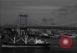 Image of George Washington Bridge New York United States USA, 1942, second 26 stock footage video 65675035772