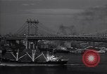 Image of George Washington Bridge New York United States USA, 1942, second 27 stock footage video 65675035772