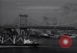 Image of George Washington Bridge New York United States USA, 1942, second 32 stock footage video 65675035772