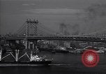 Image of George Washington Bridge New York United States USA, 1942, second 33 stock footage video 65675035772