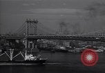 Image of George Washington Bridge New York United States USA, 1942, second 35 stock footage video 65675035772