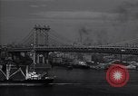 Image of George Washington Bridge New York United States USA, 1942, second 37 stock footage video 65675035772