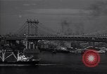 Image of George Washington Bridge New York United States USA, 1942, second 38 stock footage video 65675035772