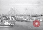 Image of George Washington Bridge New York United States USA, 1942, second 39 stock footage video 65675035772