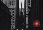 Image Sites de New York et de Wall Street New York City USA, 1942, de la seconde 40 séquences d'archives historiques vidéo 65675035774