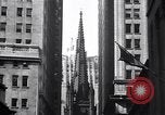 Image Sites de New York et de Wall Street New York City USA, 1942, de la seconde 54 séquences d'archives historiques vidéo 65675035774