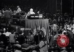 Image of Herbert Hoover addresses cheering crowd at Republican Convention Cleveland Ohio USA, 1936, second 7 stock footage video 65675035785