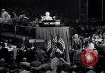 Image of Herbert Hoover addresses cheering crowd at Republican Convention Cleveland Ohio USA, 1936, second 13 stock footage video 65675035785