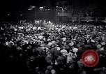 Image of Herbert Hoover addresses cheering crowd at Republican Convention Cleveland Ohio USA, 1936, second 29 stock footage video 65675035785