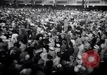 Image of Herbert Hoover addresses cheering crowd at Republican Convention Cleveland Ohio USA, 1936, second 41 stock footage video 65675035785