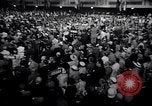 Image of Herbert Hoover addresses cheering crowd at Republican Convention Cleveland Ohio USA, 1936, second 43 stock footage video 65675035785