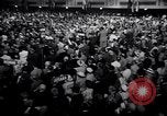 Image of Herbert Hoover addresses cheering crowd at Republican Convention Cleveland Ohio USA, 1936, second 45 stock footage video 65675035785