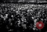 Image of Herbert Hoover addresses cheering crowd at Republican Convention Cleveland Ohio USA, 1936, second 47 stock footage video 65675035785