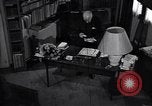 Image of old men in a library United States USA, 1951, second 1 stock footage video 65675035797