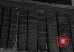 Image of old men in a library United States USA, 1951, second 13 stock footage video 65675035797