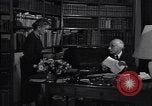 Image of old men in a library United States USA, 1951, second 14 stock footage video 65675035797