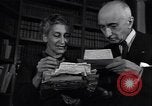 Image of old men in a library United States USA, 1951, second 23 stock footage video 65675035797