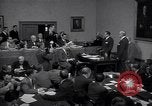 Image of court hearing a case on gangster Frank Costello United States USA, 1951, second 11 stock footage video 65675035801
