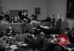 Image of court hearing a case on gangster Frank Costello United States USA, 1951, second 15 stock footage video 65675035801