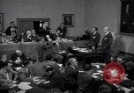 Image of court hearing a case on gangster Frank Costello United States USA, 1951, second 17 stock footage video 65675035801