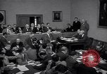 Image of court hearing a case on gangster Frank Costello United States USA, 1951, second 27 stock footage video 65675035801