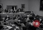 Image of court hearing a case on gangster Frank Costello United States USA, 1951, second 46 stock footage video 65675035801